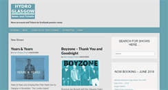 Desktop Screenshot of hydroglasgow.com